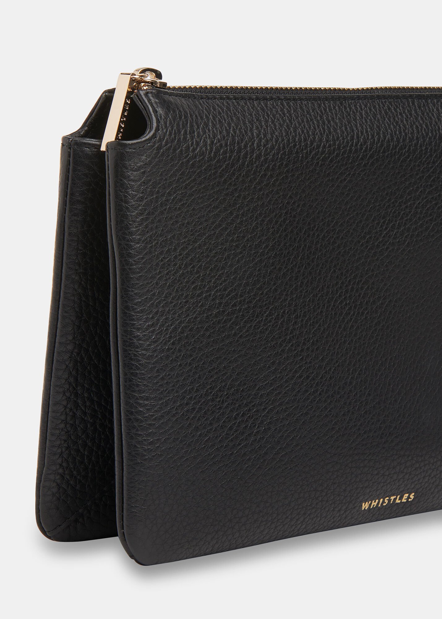 Whistles black clutch hotsell