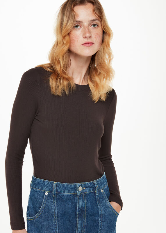 Essential Ribbed Crew