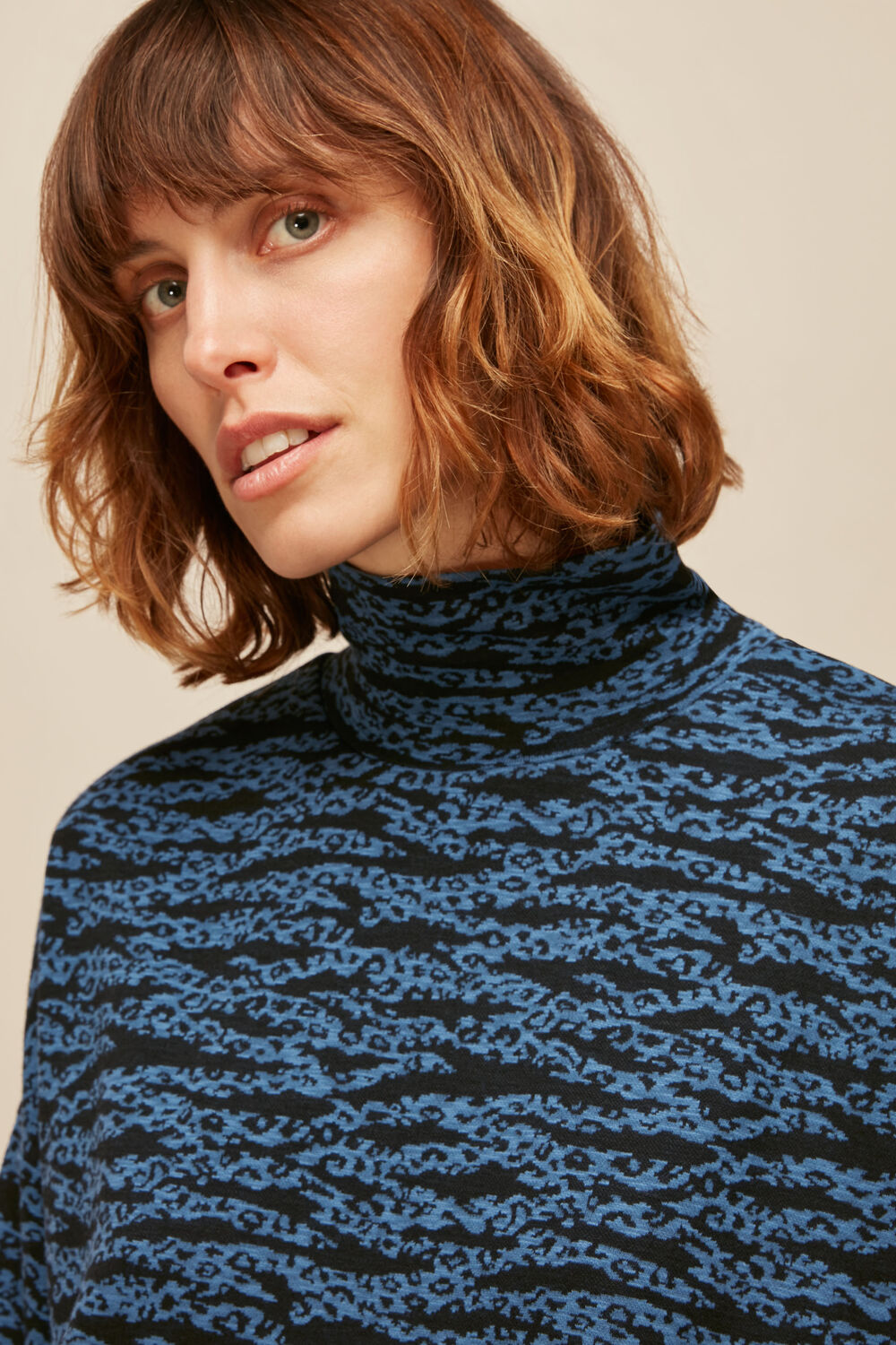 Tiger Leopard Jersey Dress