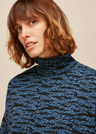 Tiger Leopard Jersey Dress