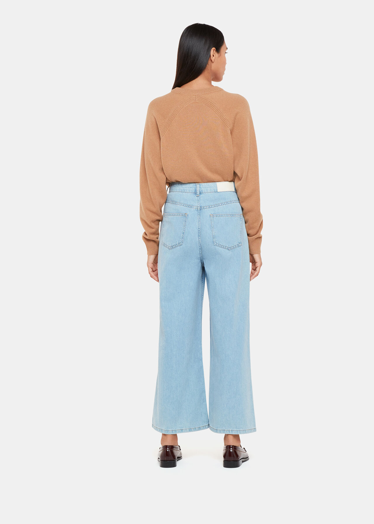 Wide Leg Cropped Jean