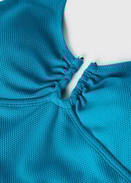 Textured Ring Detail Swimsuit