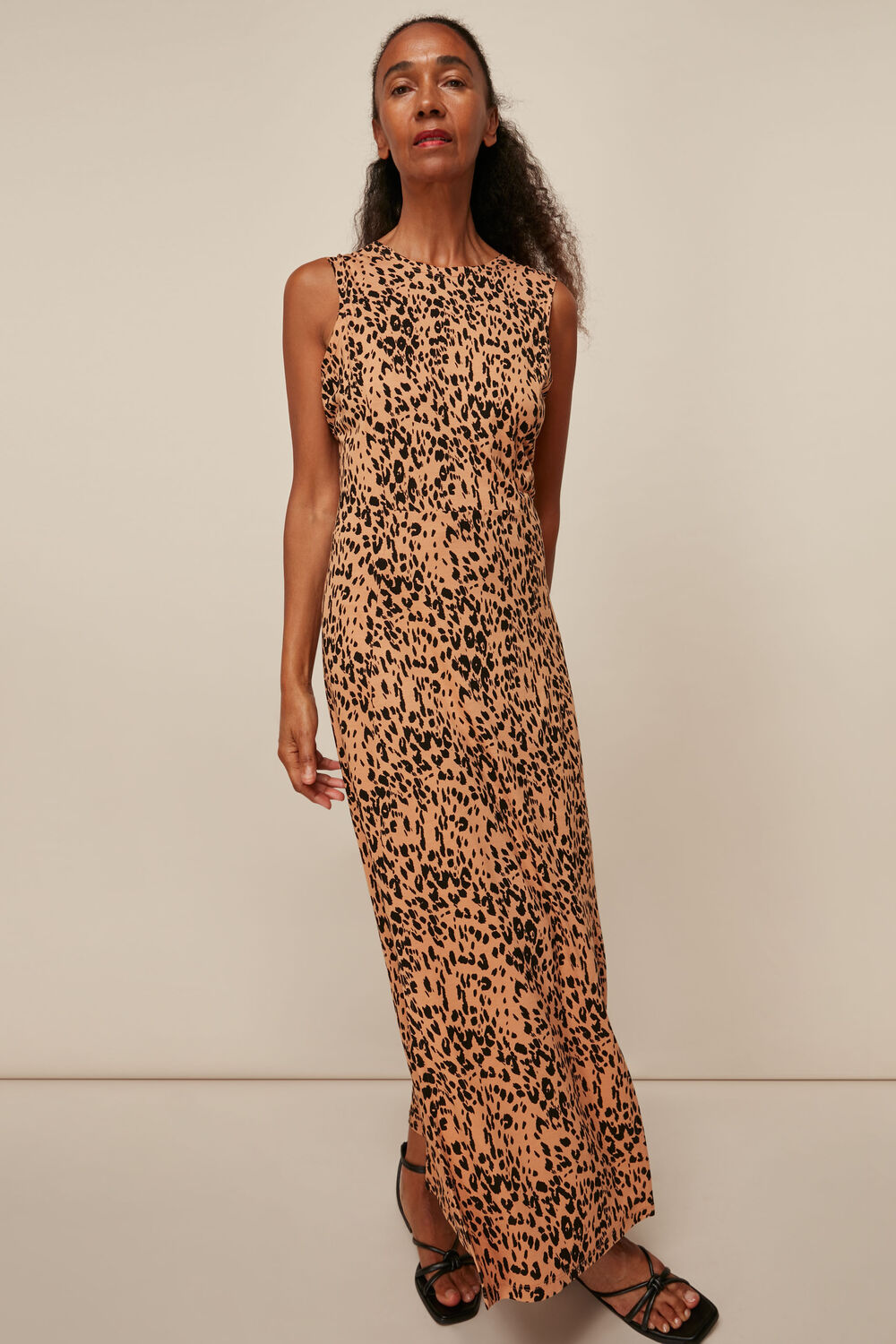 Jersey Safari Print Dress