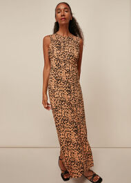 Jersey Safari Print Dress