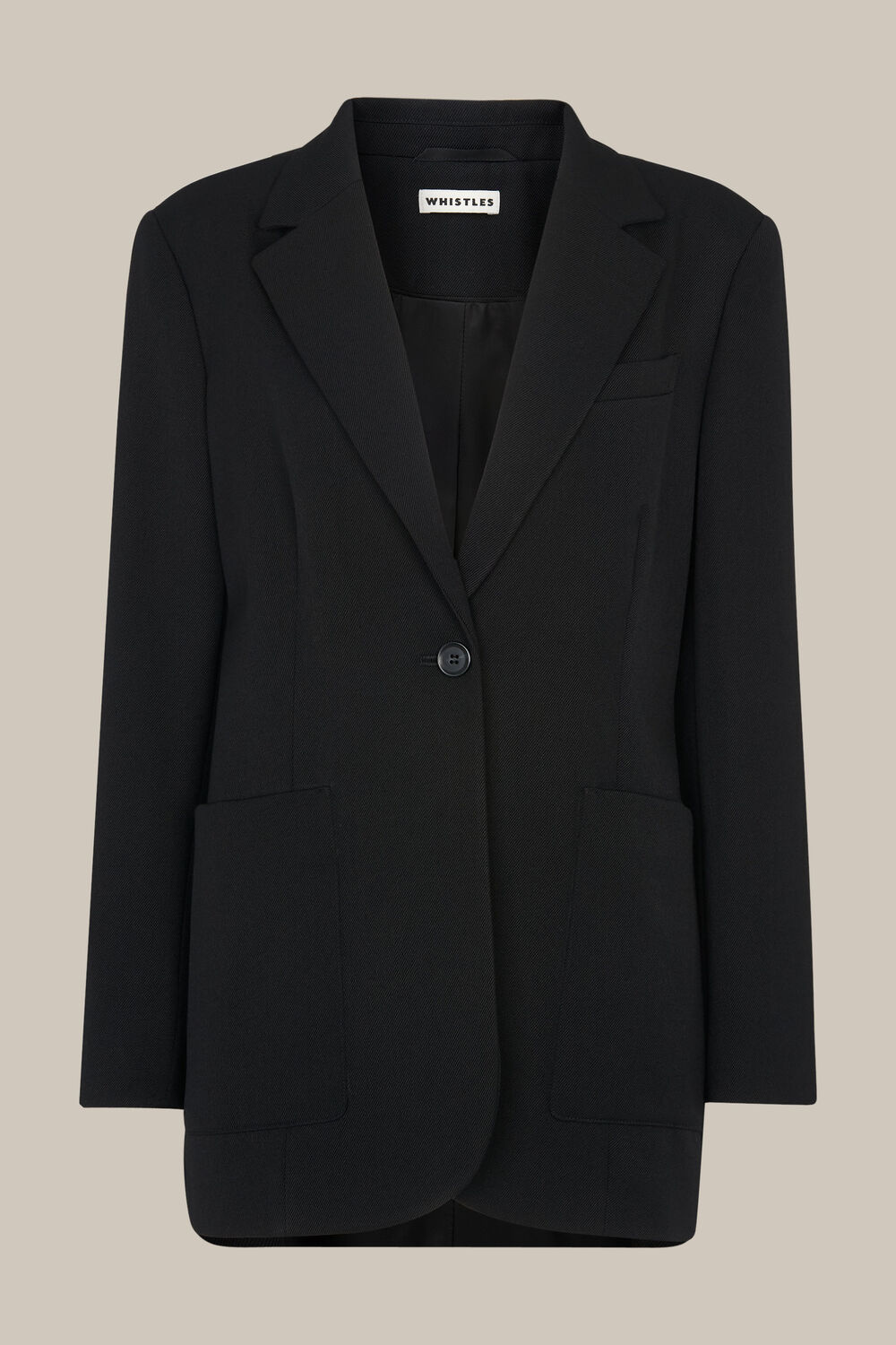 Twill Tailored Blazer