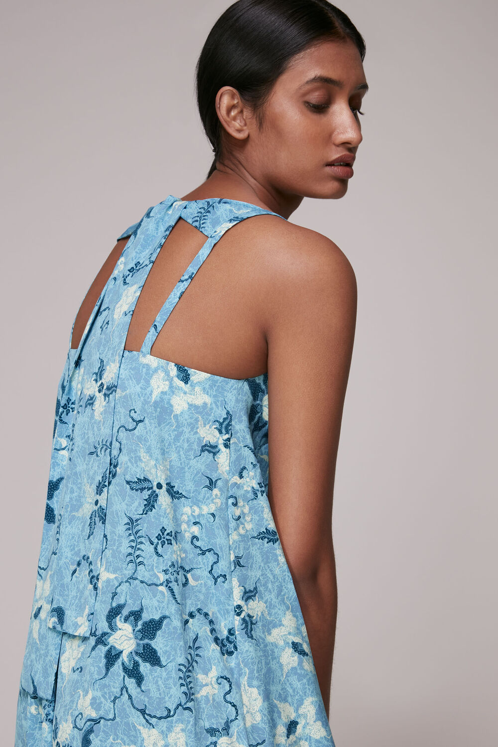Cecilia Batik Garland Dress