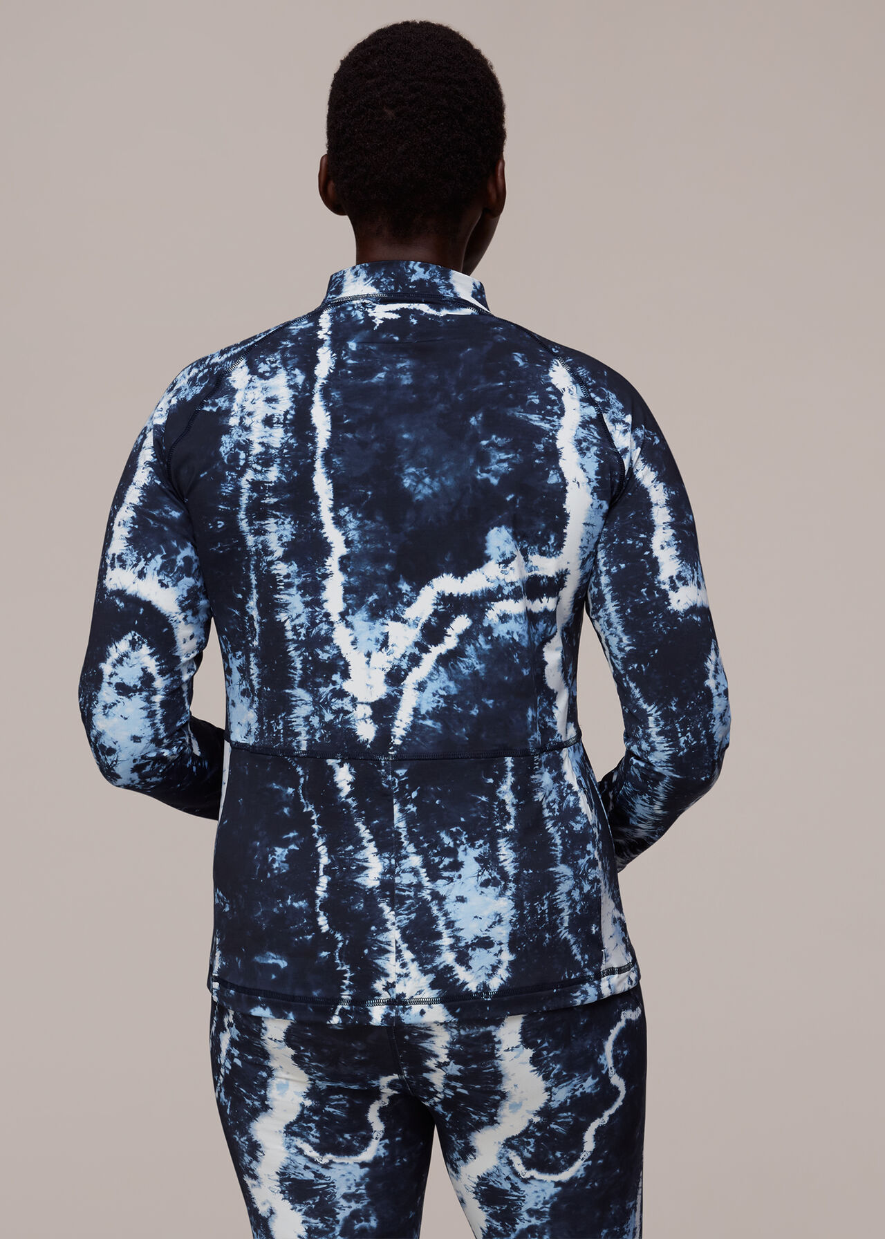 Tie Dye Layer Sports Top
