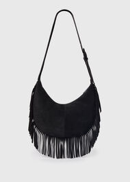 Sia Suede Fringed Bag