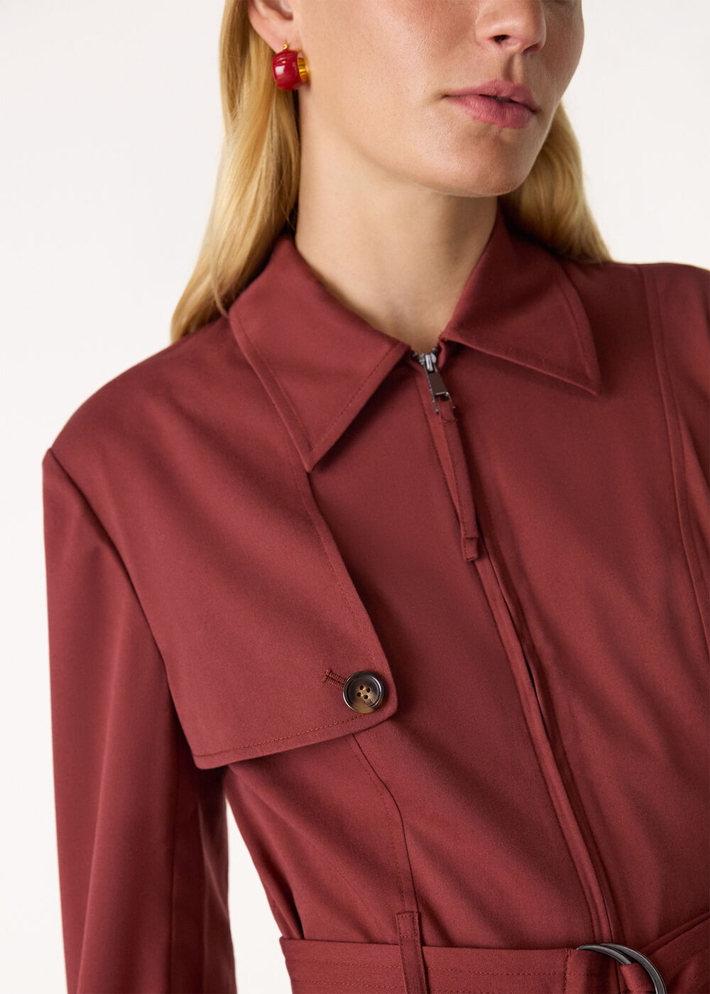 Trench Detail Jumpsuit