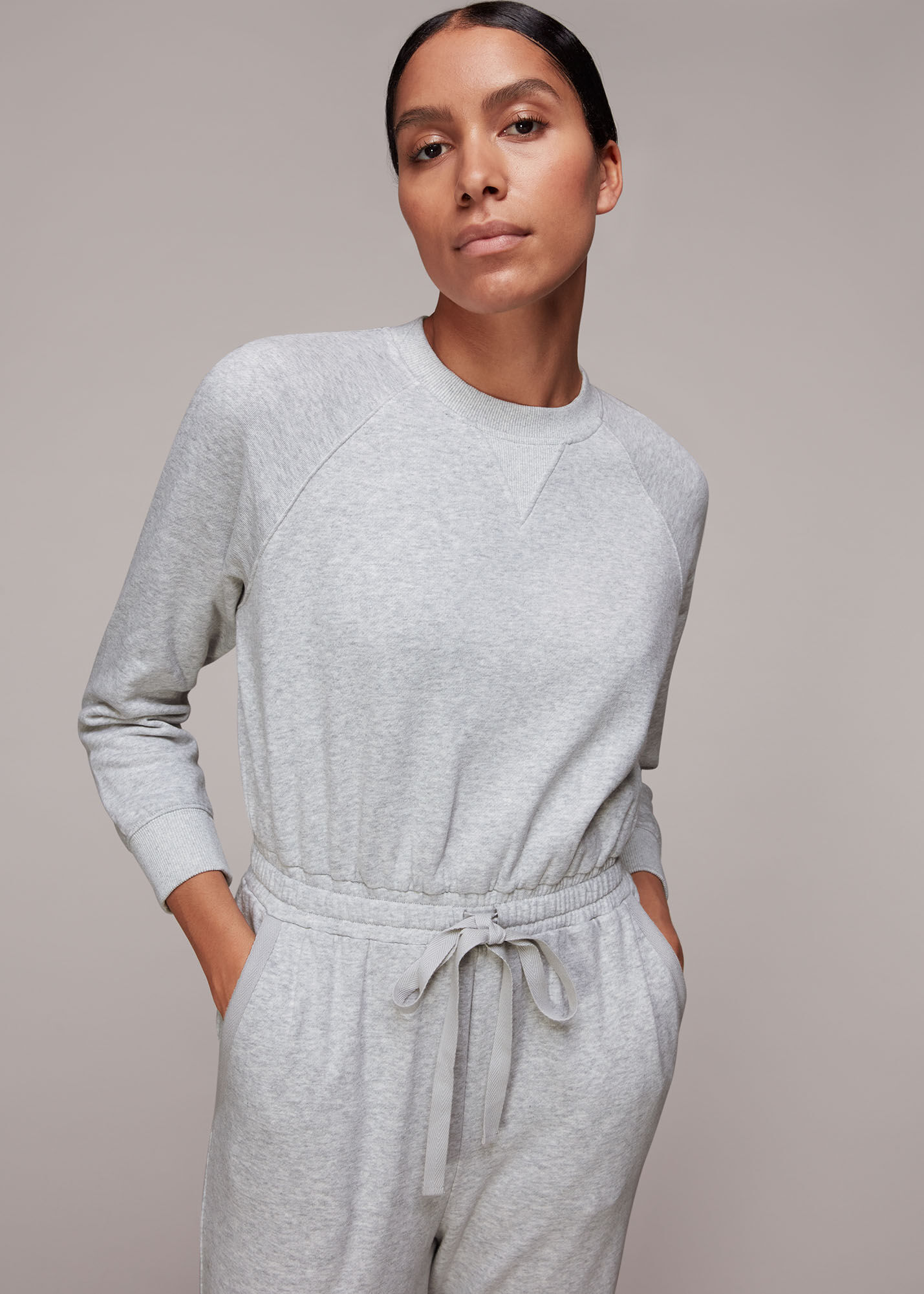 Drawstring jumpsuit shop