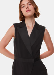Edie Tuxedo Jumpsuit