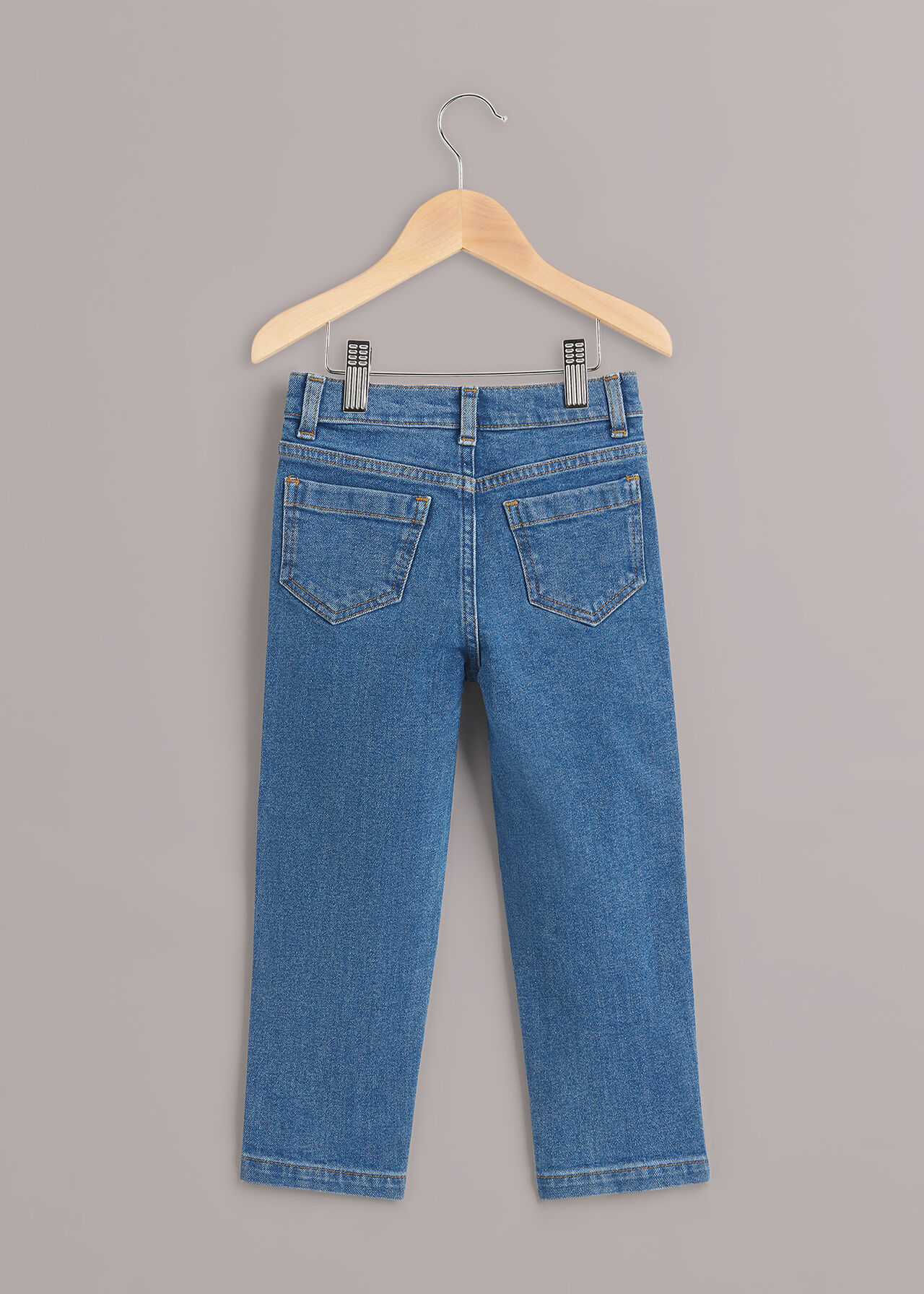 Stretch Barrel Leg Jean