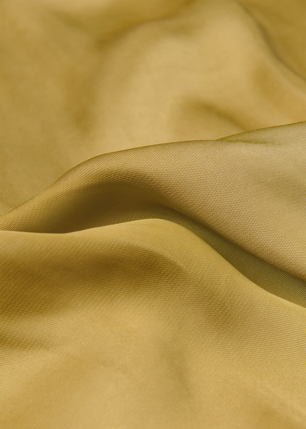 Gathered Satin Blouse