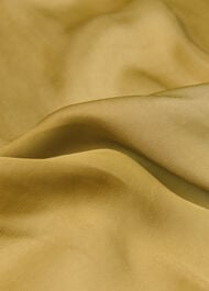 Gathered Satin Blouse