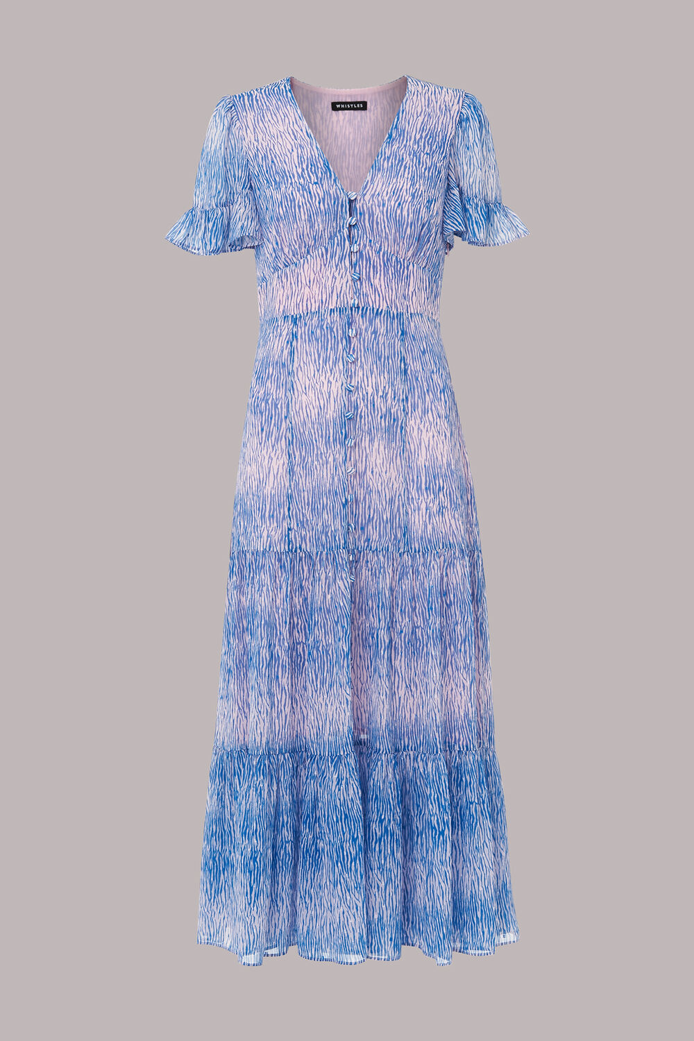 Tiger Dobby Midi Dress