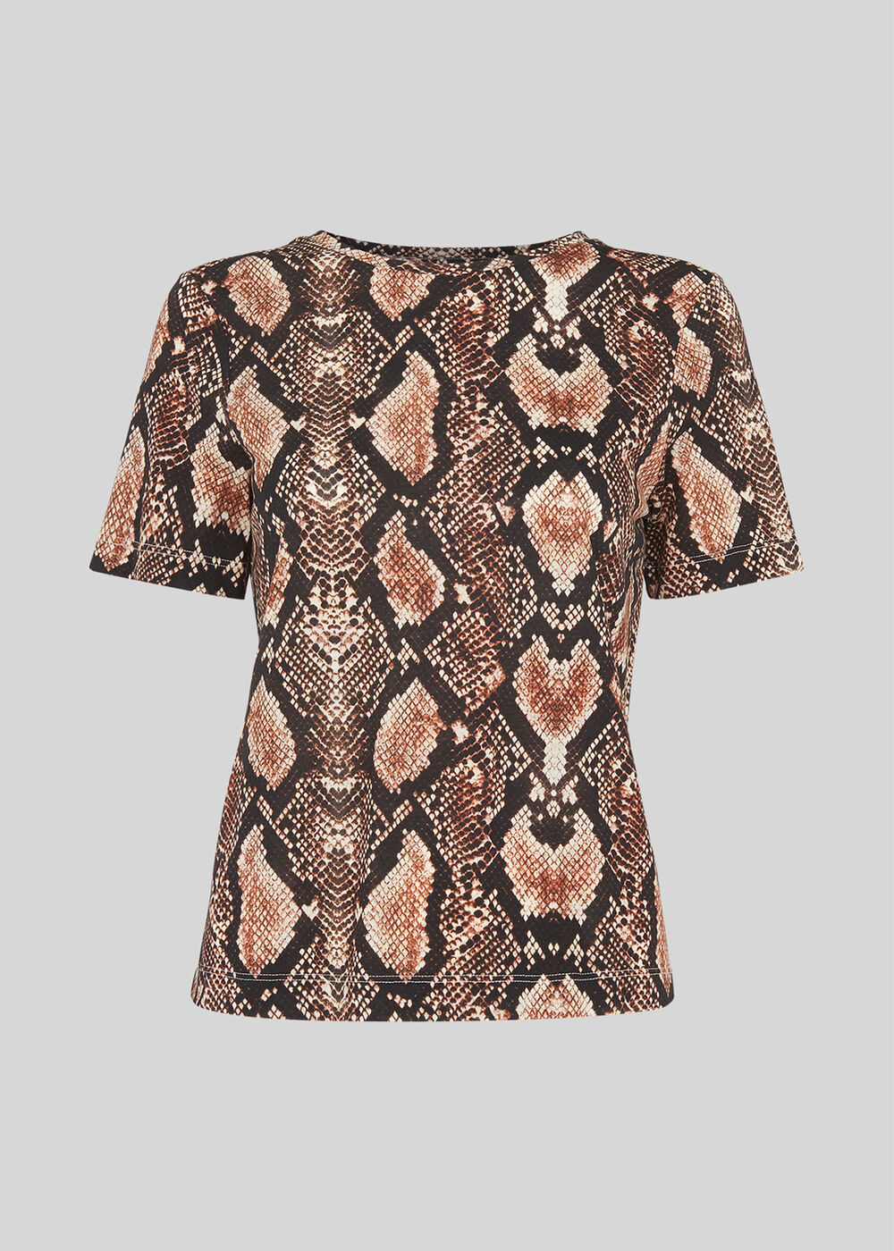 Snake Print Tee