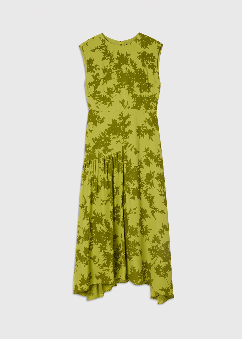 Petite Floral Asymmetric Dress