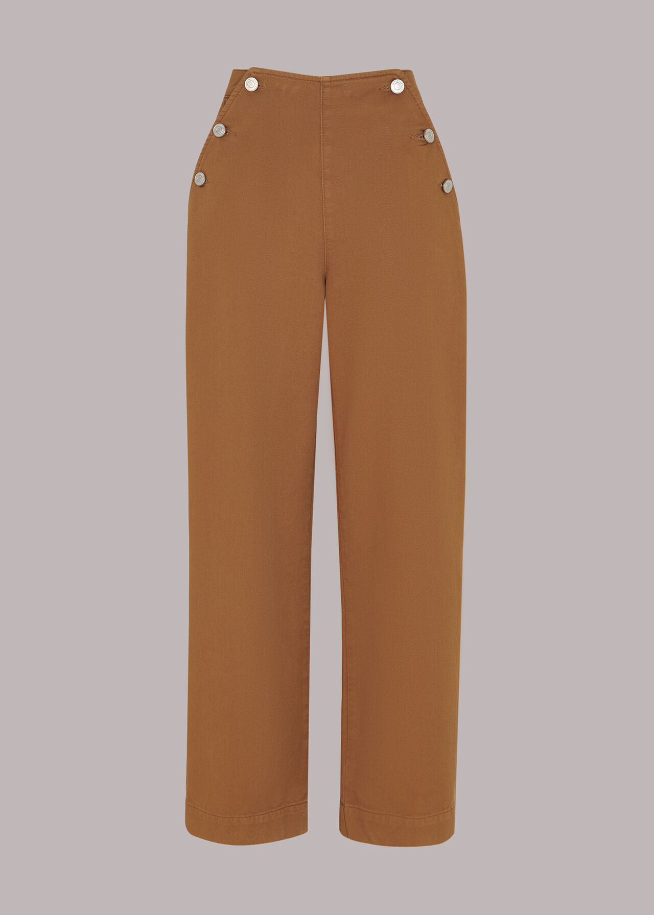 Emily Button Front Trousers