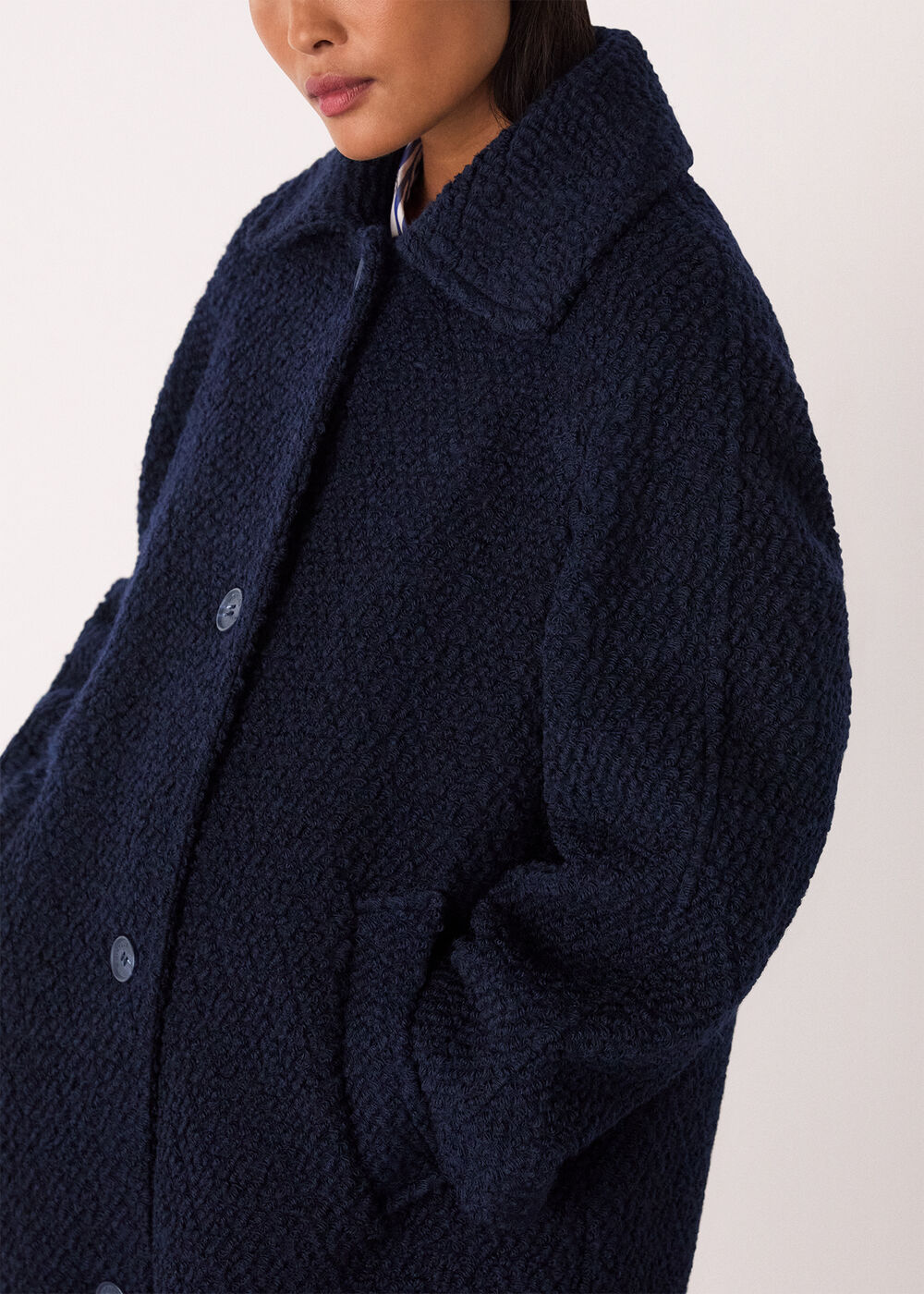 Petite Romy Boucle Coat