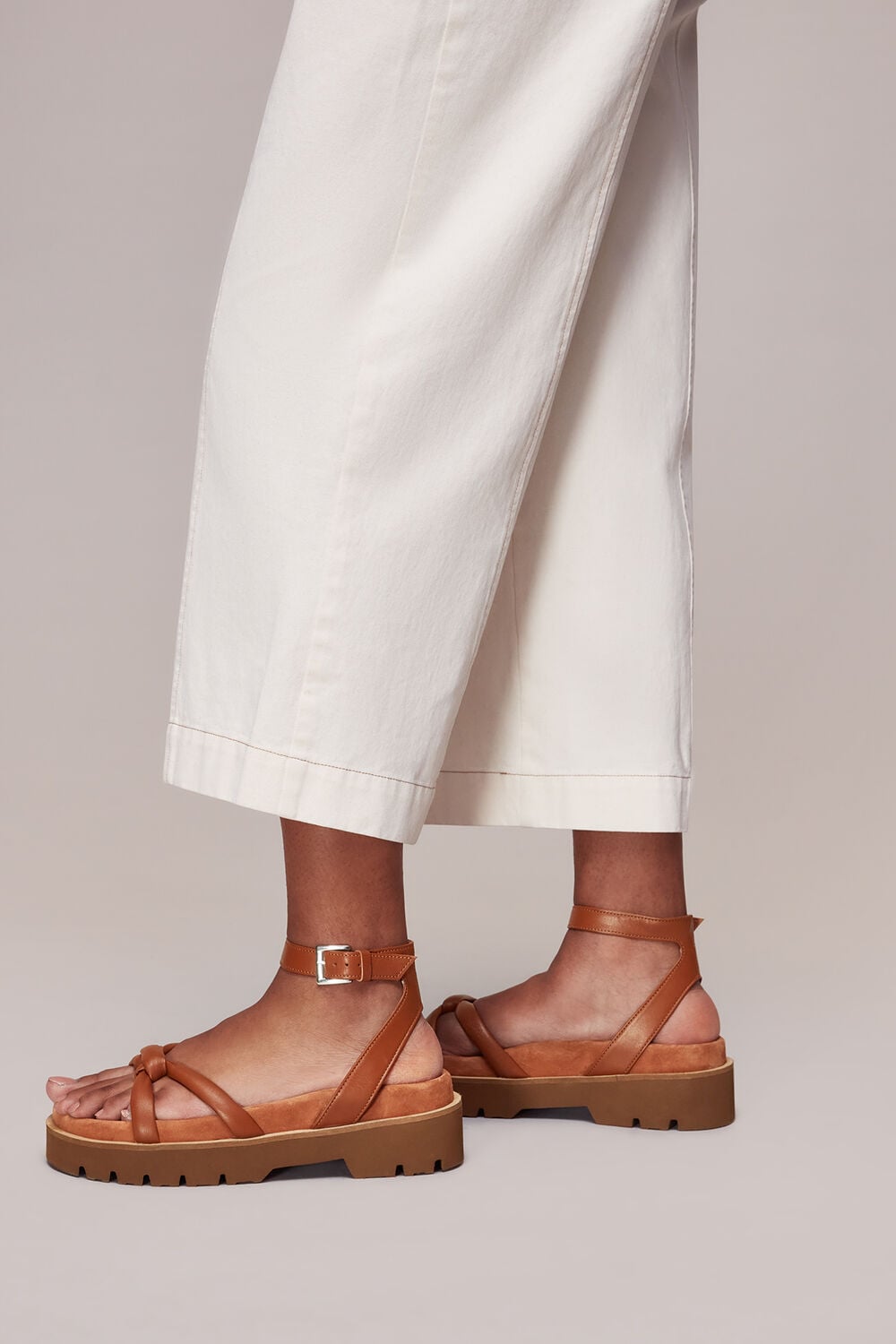 Mina Knotted Sandal