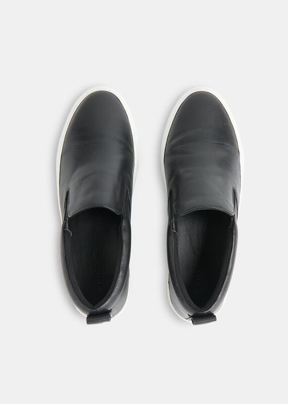 Black Kinsley Slip On Trainer