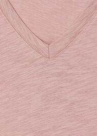 Willa V-Neck Cap Sleeve Tee