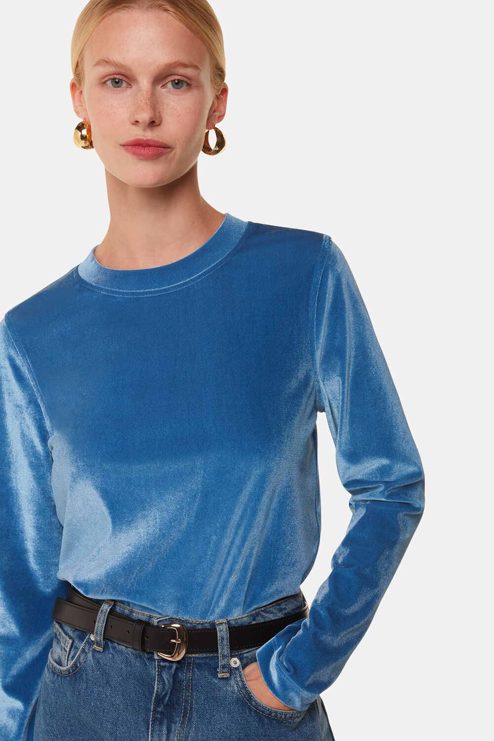 Olivia Velvet Top