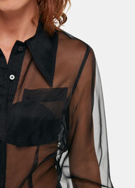 Penelope Silk Organza Shirt