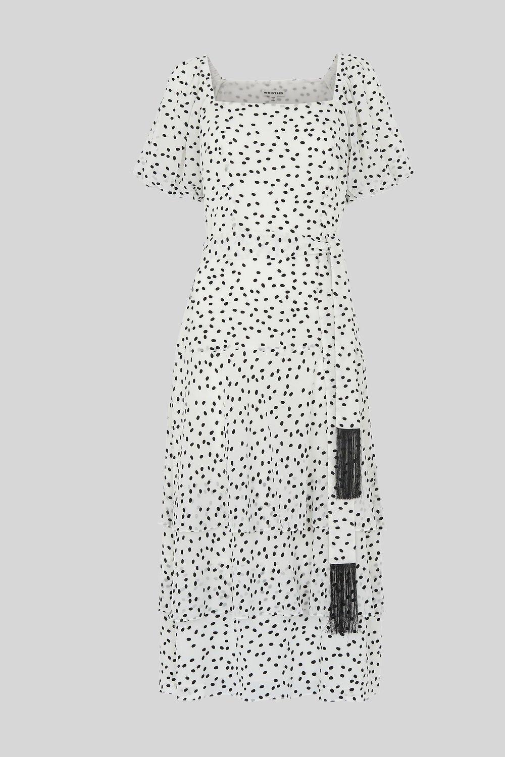 Viola Dress Black and White