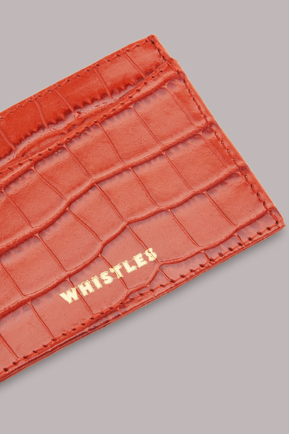 Shiny Croc Card Holder