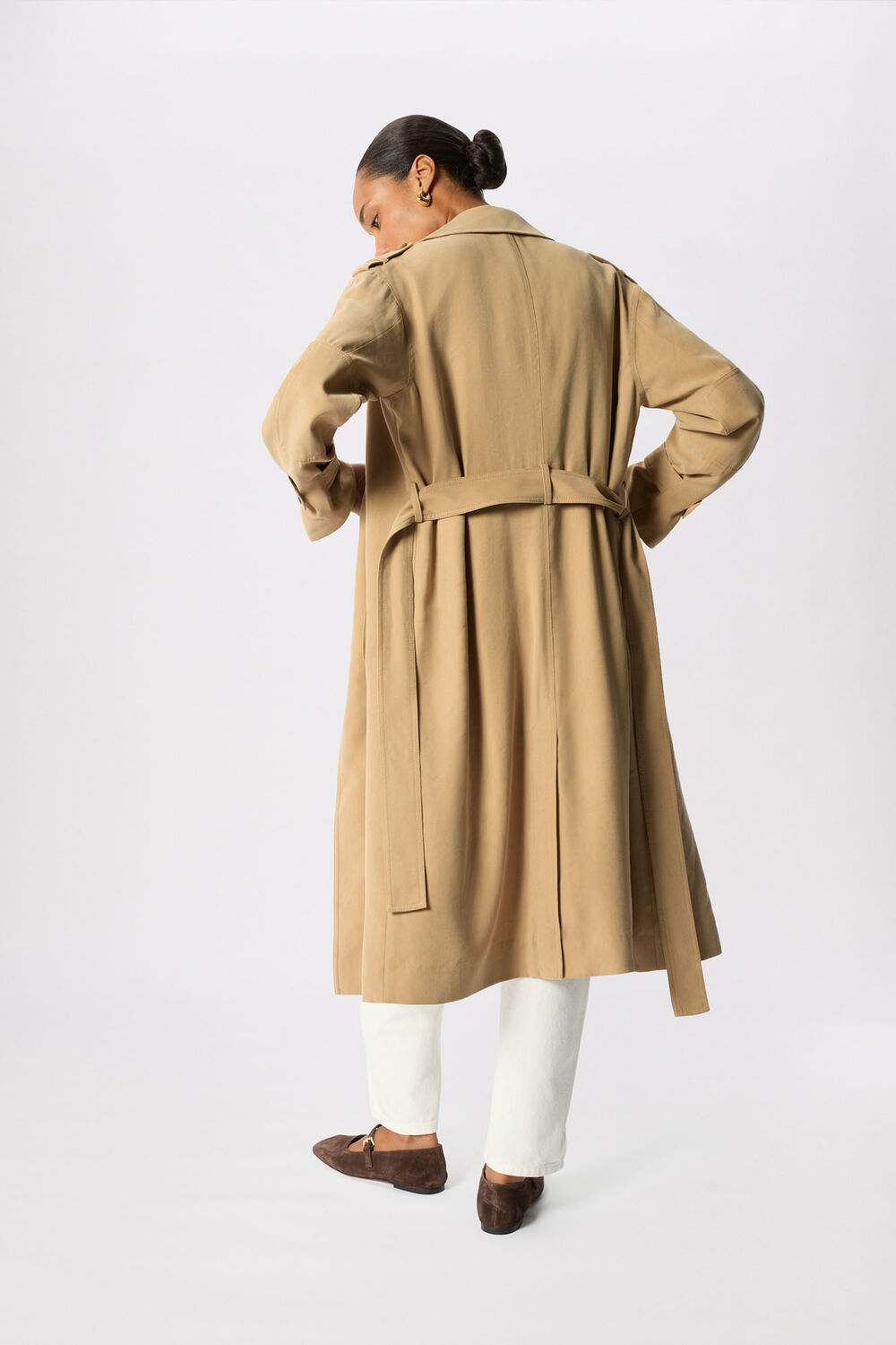 Petite Riley Trench Coat