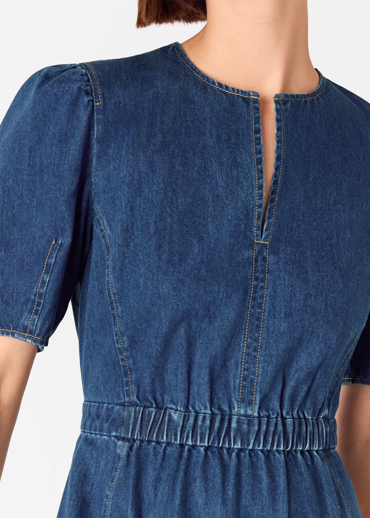 Midi Short Sleeve Dress