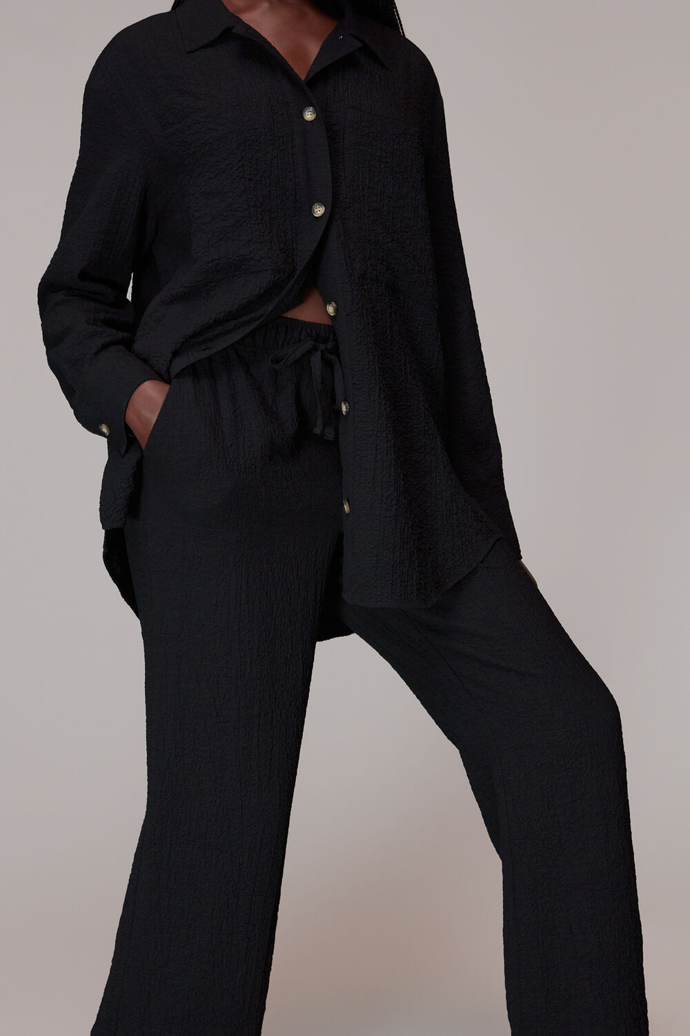 Luna Crinkle Trouser
