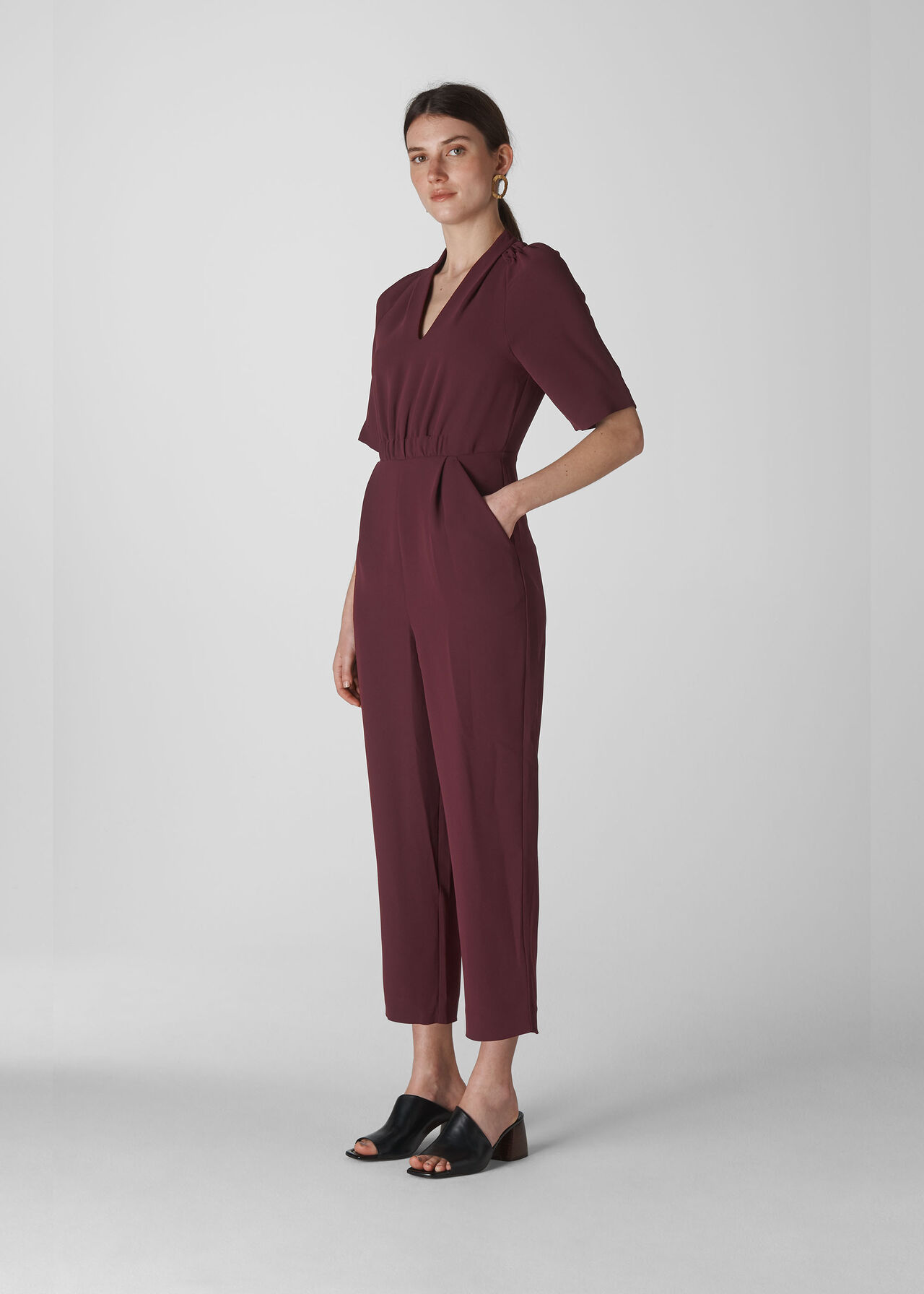 Devyn Crepe Jumpsuit