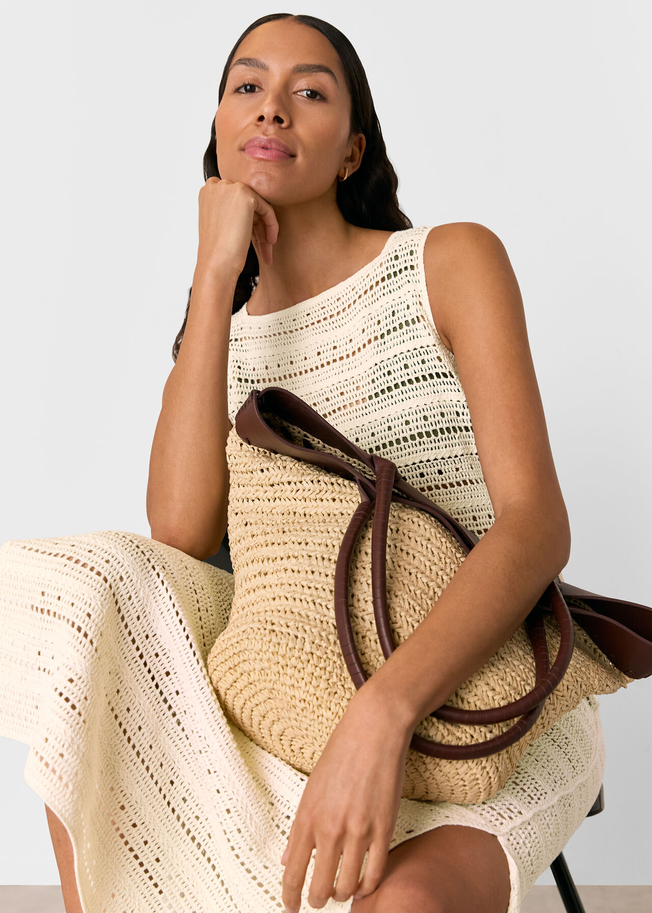 Long Crochet Beach Dress