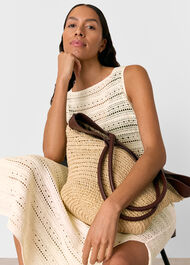 Long Crochet Beach Dress