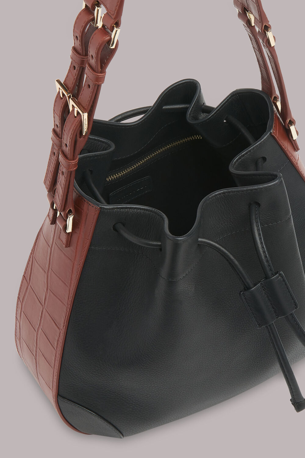 Derin Drawstring Shoulder Bag