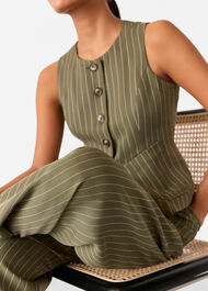 Petite Lottie Pinstripe Trouser