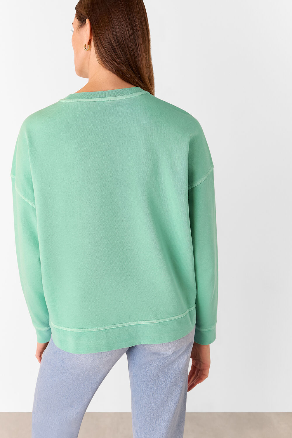 Green Relaxed Sweat