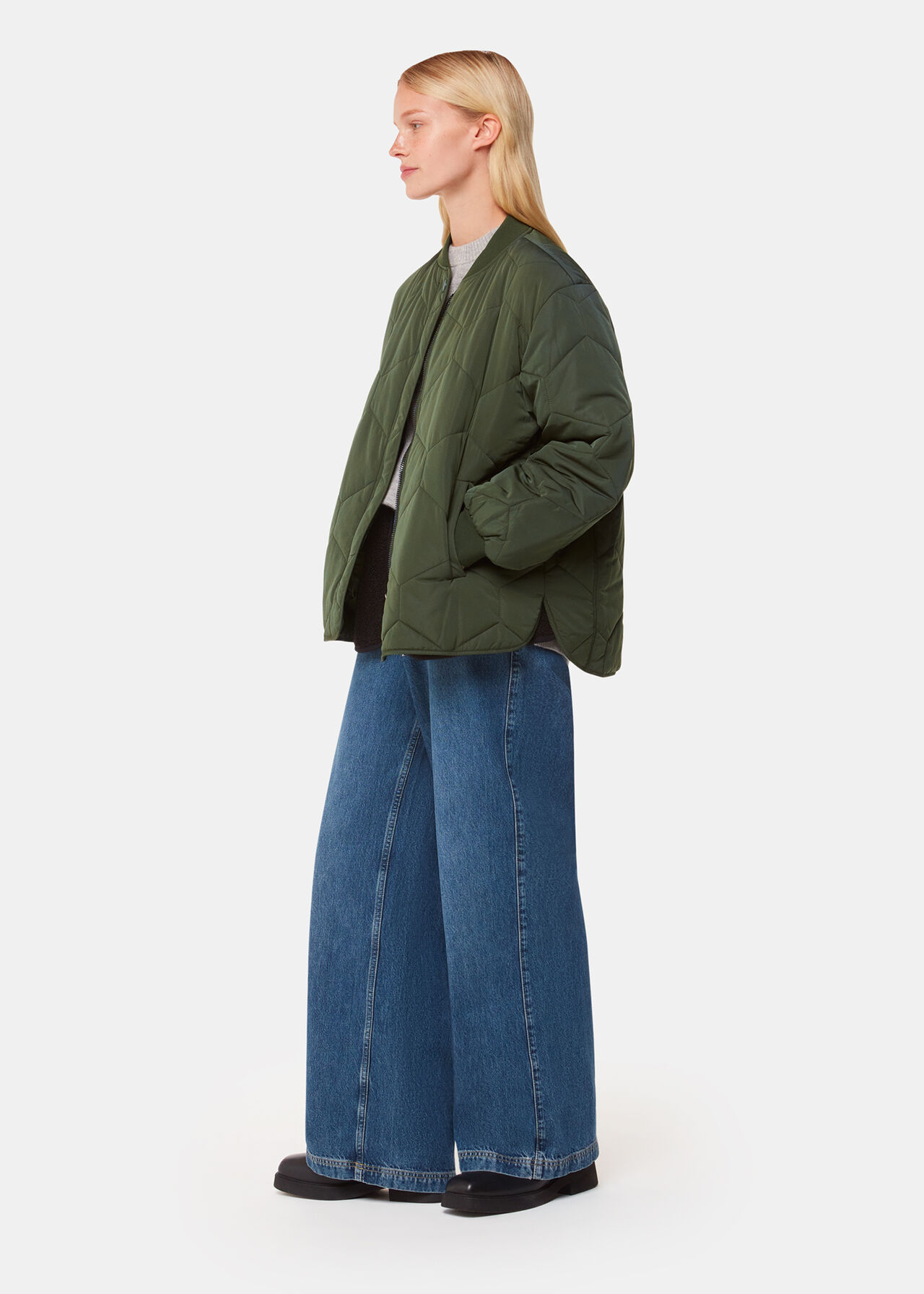 Ida Short Quilted Coat