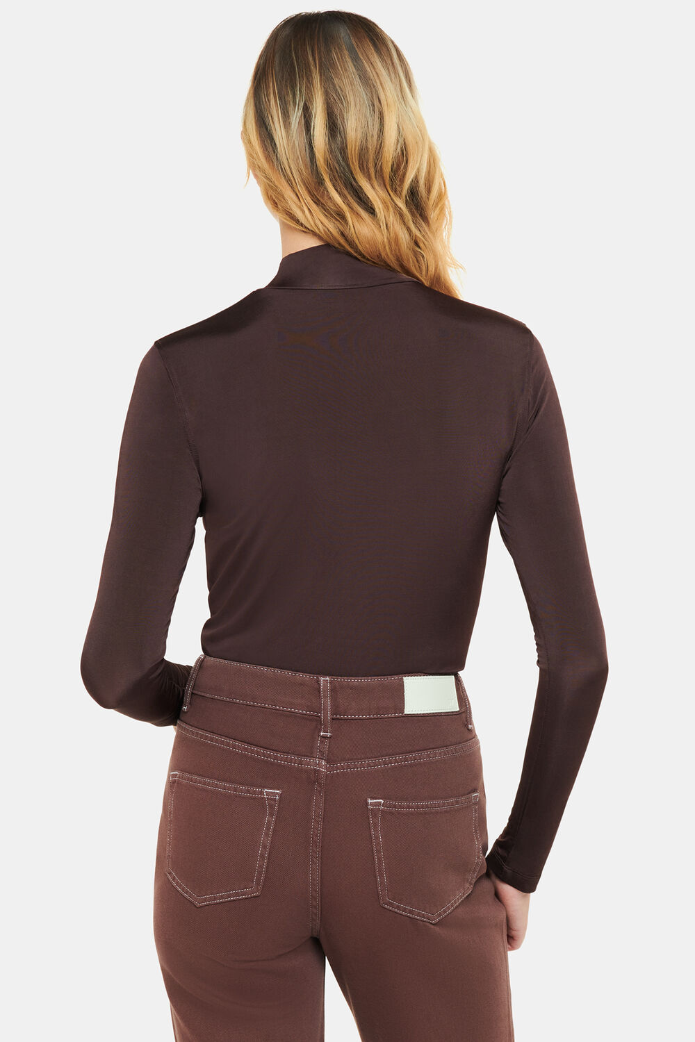 Slinky High Neck Top