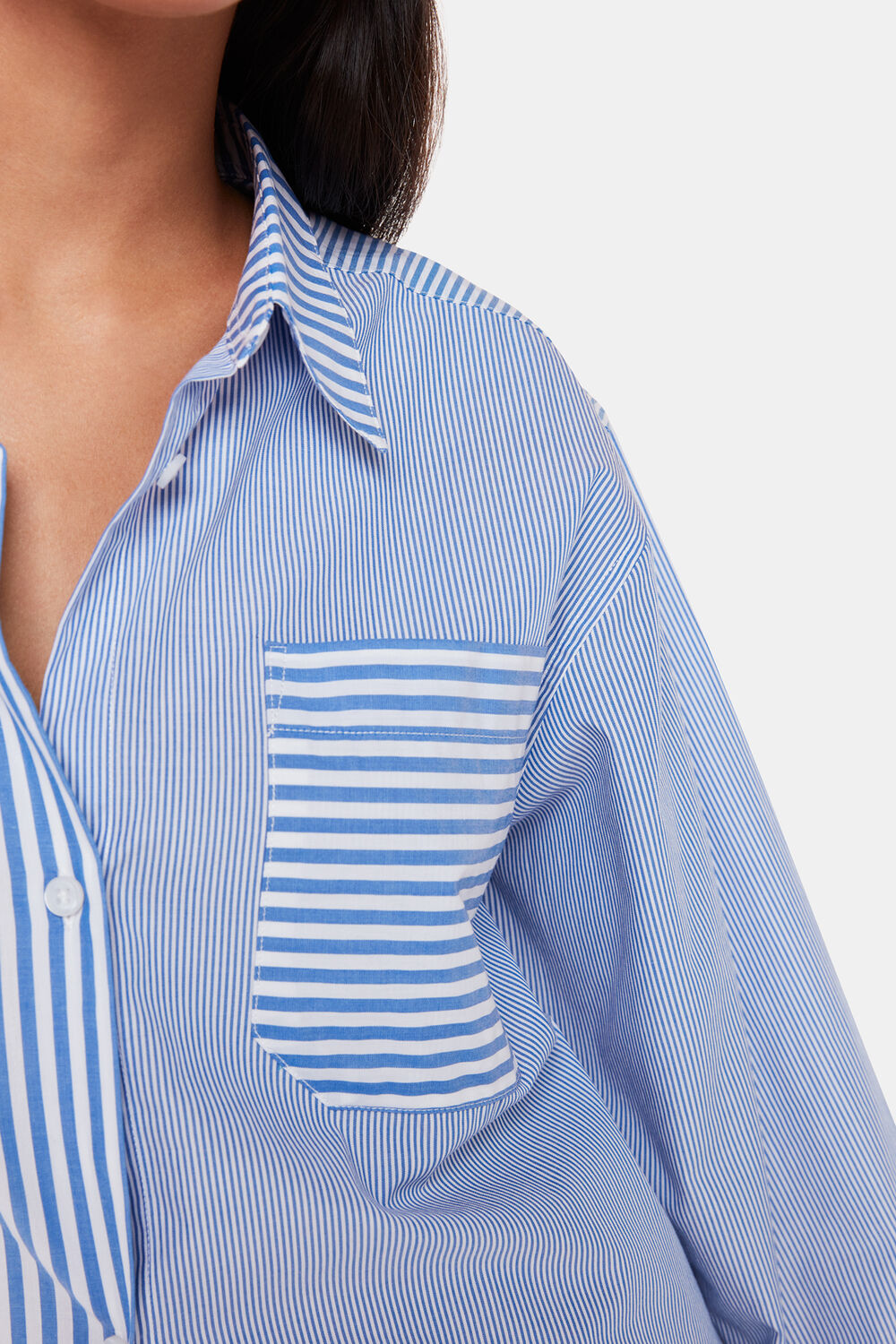 Millie Stripe Oversized Shirt