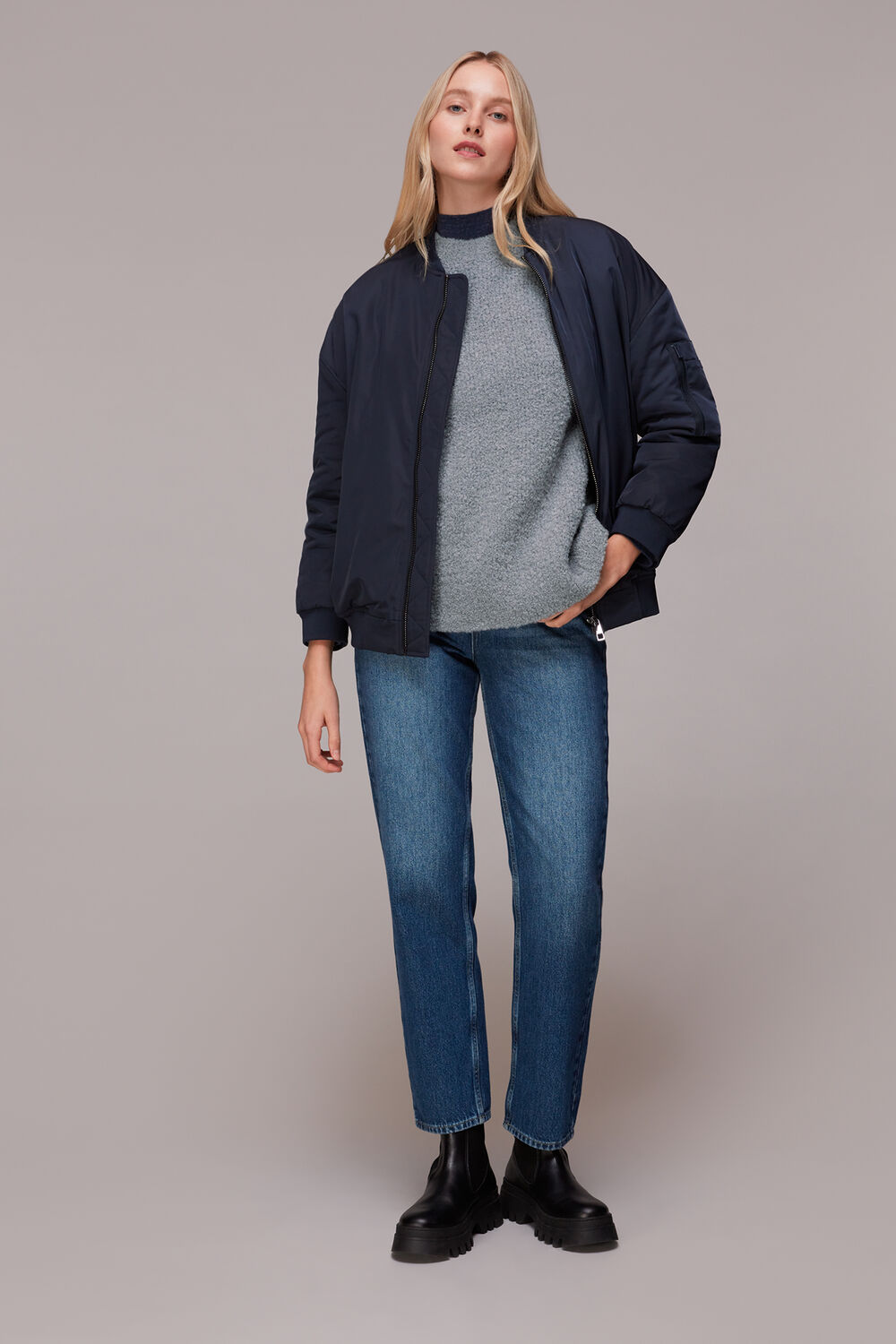 Relaxed Boucle Sweater
