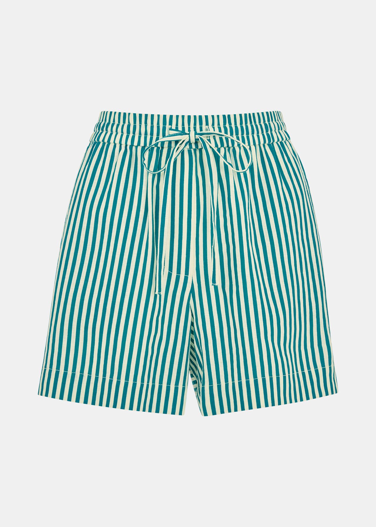 Stripe Linen Blend Short