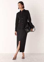 Seam Detail Ponte Shirt