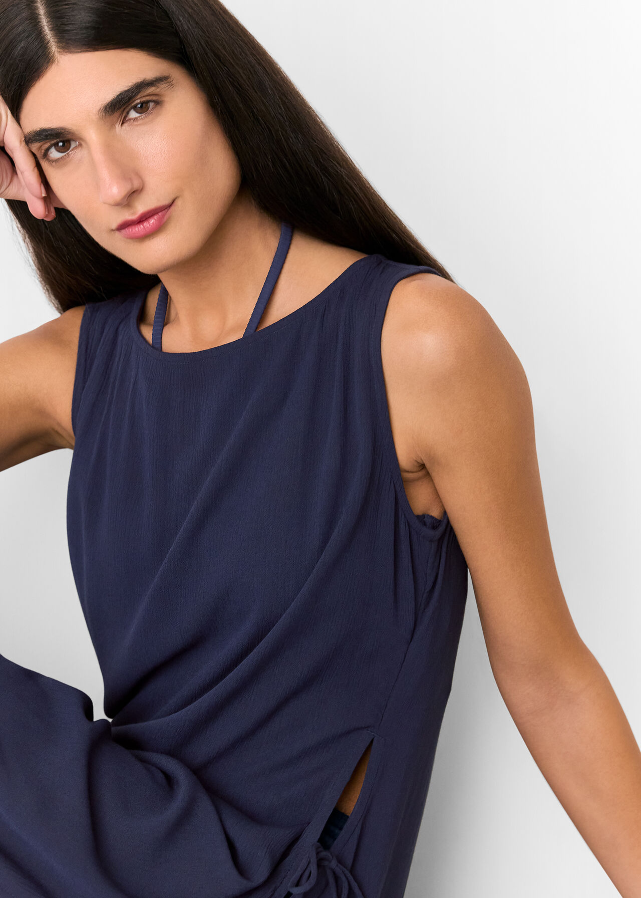 Tie Side Beach Dress