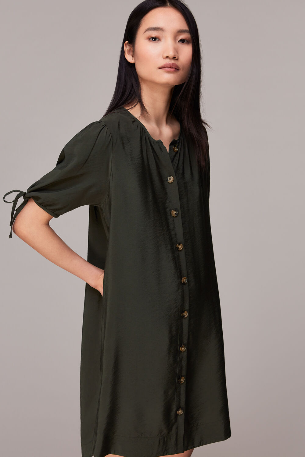 Frankie Button Through Dress