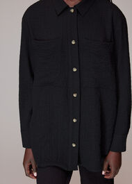 Lola Crinkle Overshirt
