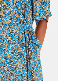 Ditsy Bouquet Midi Dress