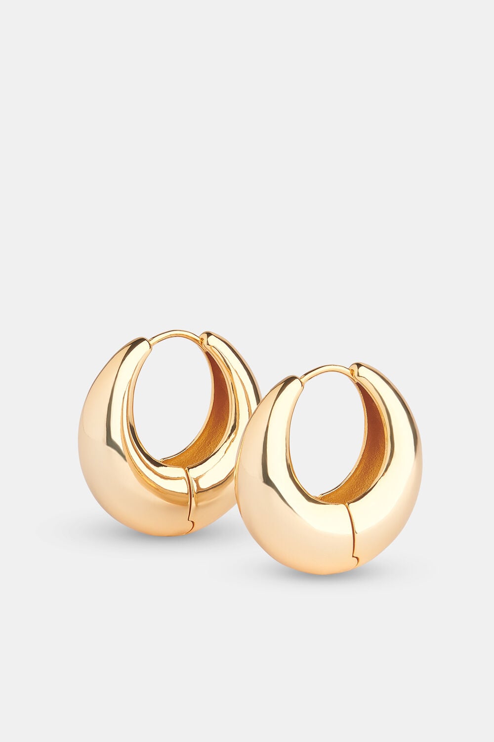 Chunky Curved Earring